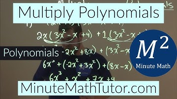 Multiply Polynomials | Polynomials | College Algebra