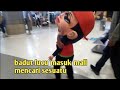 Badut lucu 🤡 badut mampang masuk mall mencari sesuatu