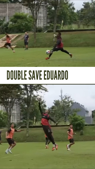 Aksi Eduardo Lakukan Save Krusial #persija #jakmania