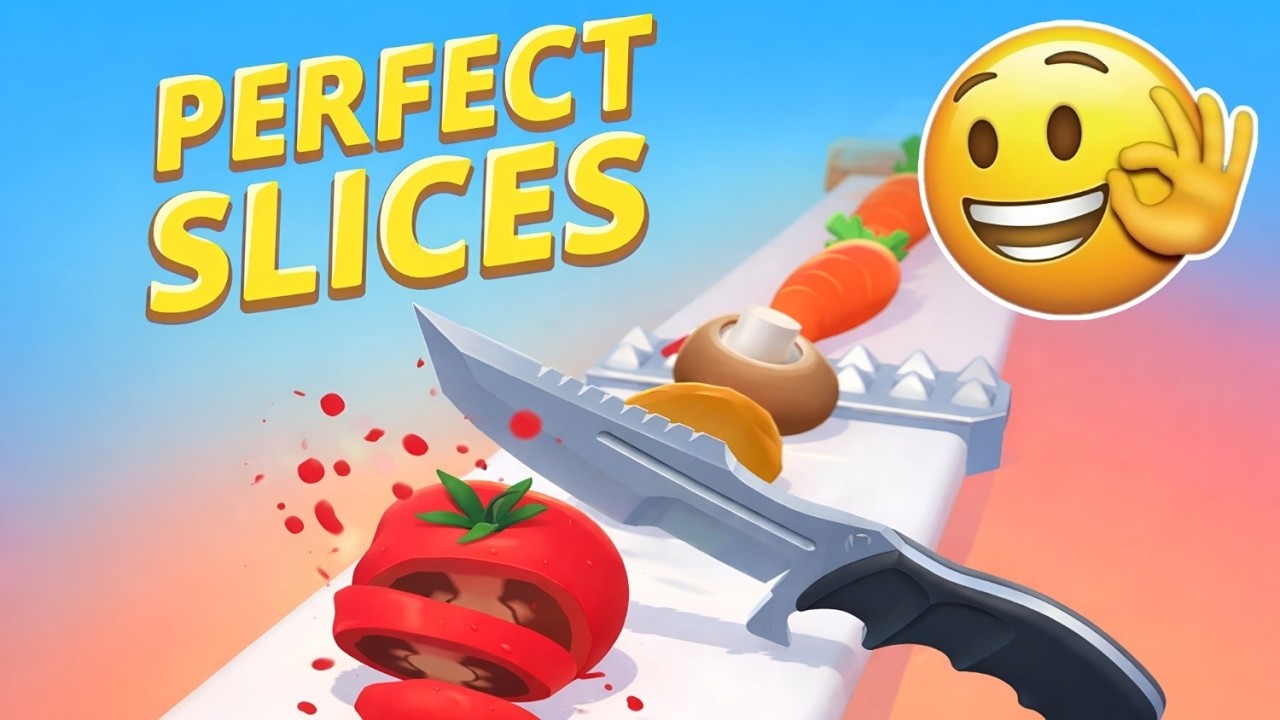 Perfect Slices Game Live - Fruit Cutting Game | Live Stream