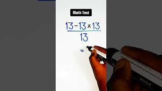 99% will Fails.. in this Math Test 😱 #math #mathtest #mathchallenge #basicmath #easymath