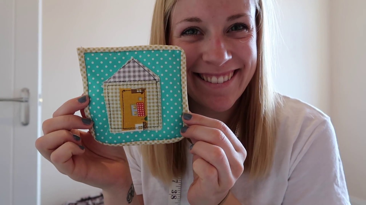 how-to-make-a-beach-hut-coaster-youtube