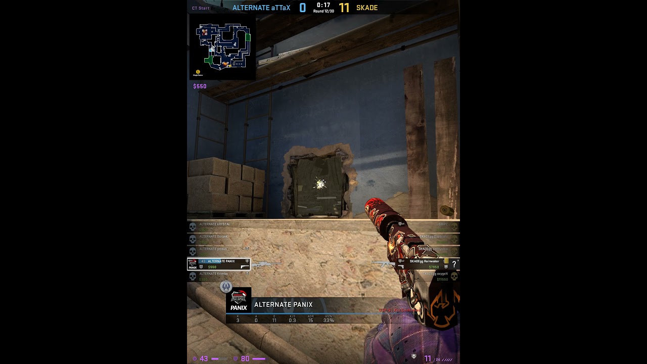 Rainwaker vs 3. ALTERNATE aTTaX vs SKADE. m2 mirage. European Development Championship 3 Clos Qual