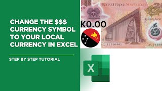 How to Change the Currency Symbol in Excel to Your Local Currency