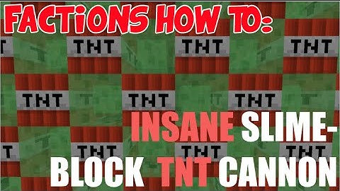 INSANE Slime Block Tnt Cannon (1.9+1.8)