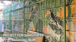 Mural Painting for Samgyup99 • 102nd Mural Vlog • Momentum Art Gallery