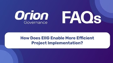 Orion Governance: How Does EIIG Enable More Efficient Project Implementation