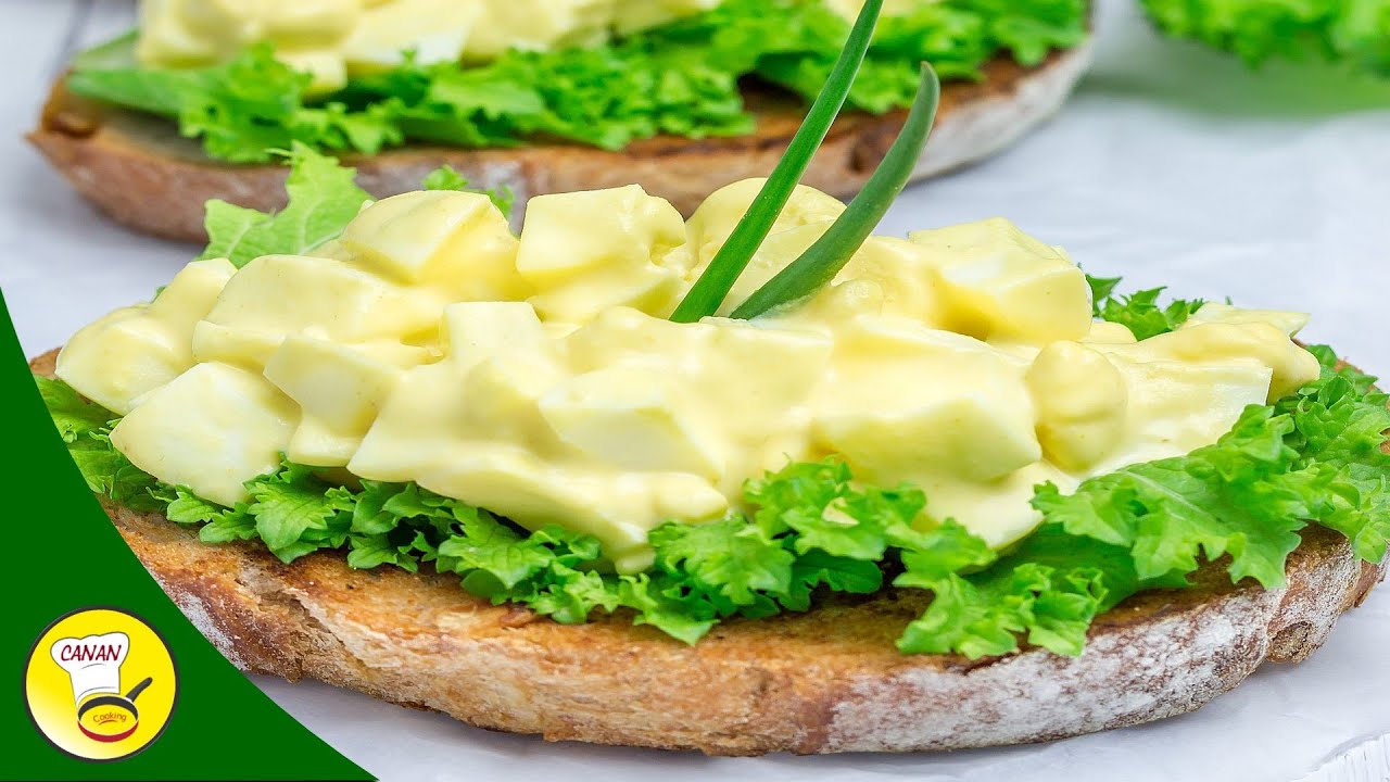 Dieser selbstgemachter Eiersalat schmeckt genial, besser als im Supermarkt | Canans Rezepte