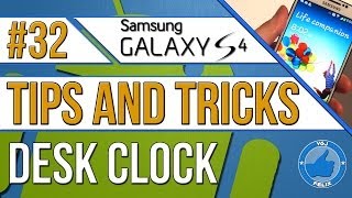 Samsung Galaxy S4 Tips and Tricks #32: Desk Clock screenshot 2