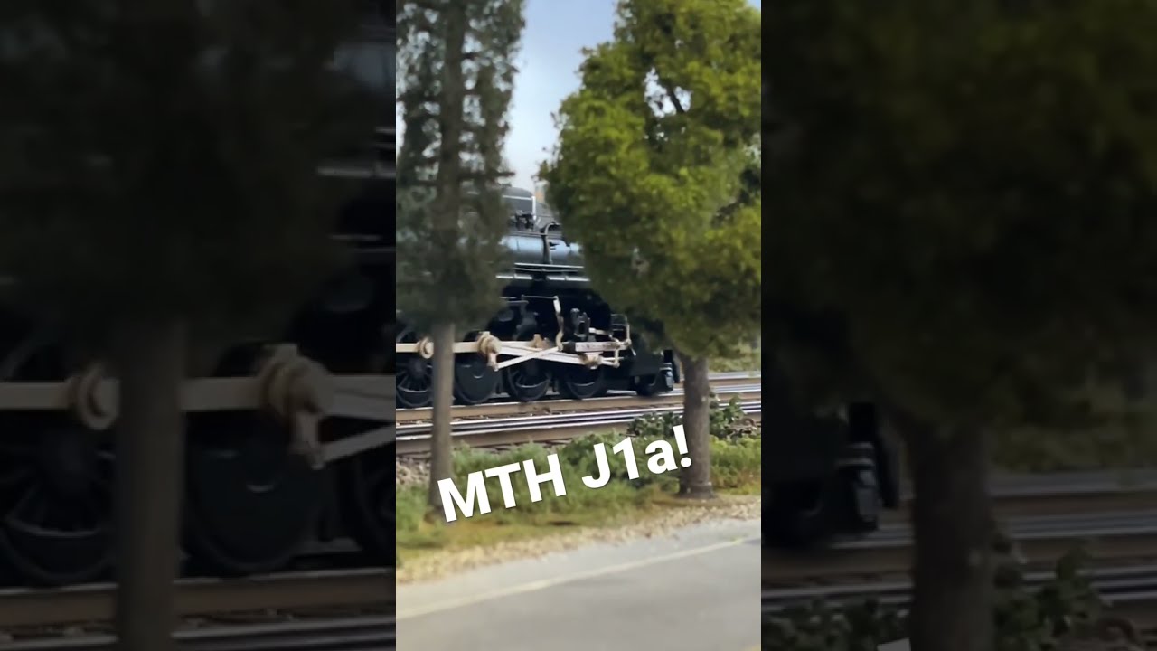 New MTH J1a Pulls A Coal Drag Modeltrains Railways Of Our World Steamengines Trains Freight