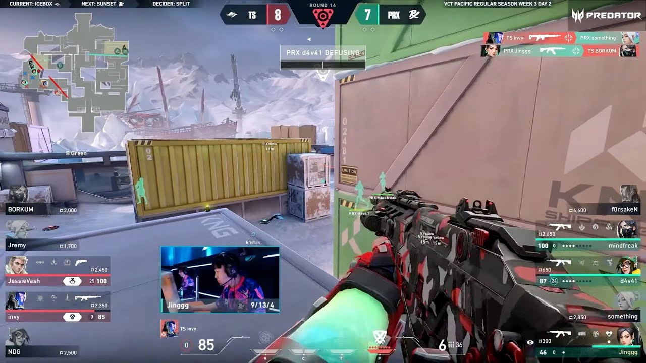 TS Invy’s crazy 4k thrifty round win vs Paper Rex | VCT Pacific 2024