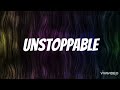 Sia  unstoppable lyrics