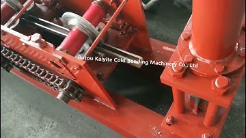 U Guide Channel Roll Forming Machine