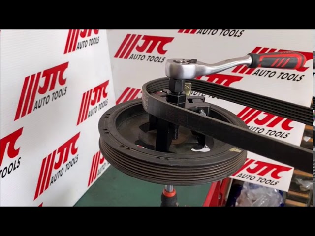 JTC6976 ストレッチベルトリムーバー&インサーター - YouTube