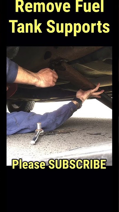 How To Remove Chevy Trailblazer Fuel Tank. Full video on my YouTube