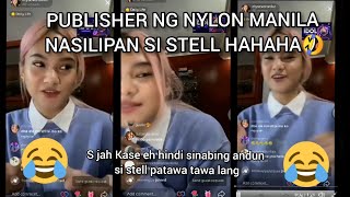 Publisher Ng Nylon Manila Nasilipan Si Stell Si Jah Kase Eh Hindi Sinabing Andun Si Stell