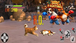 Dog Fighting Simulator 3D Game | Kung Fu Animal Dog Game screenshot 1