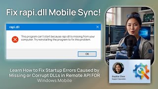 Fix rapi.dll Mobile Sync!