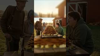 Babcia Zrobiła Gigantyczną Wieżę Kotletów