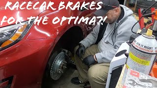 2014 Kia Optima SX Brakes Change