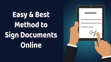 Best Method to Sign Documents Online📄 #Shorts