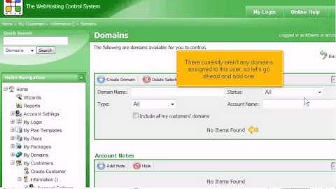 How to add a domain to a user