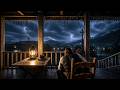 Peaceful Night on the Porch – Arthur Sitting Alone in Heavy Rain & Thunder | RDR2 ASMR