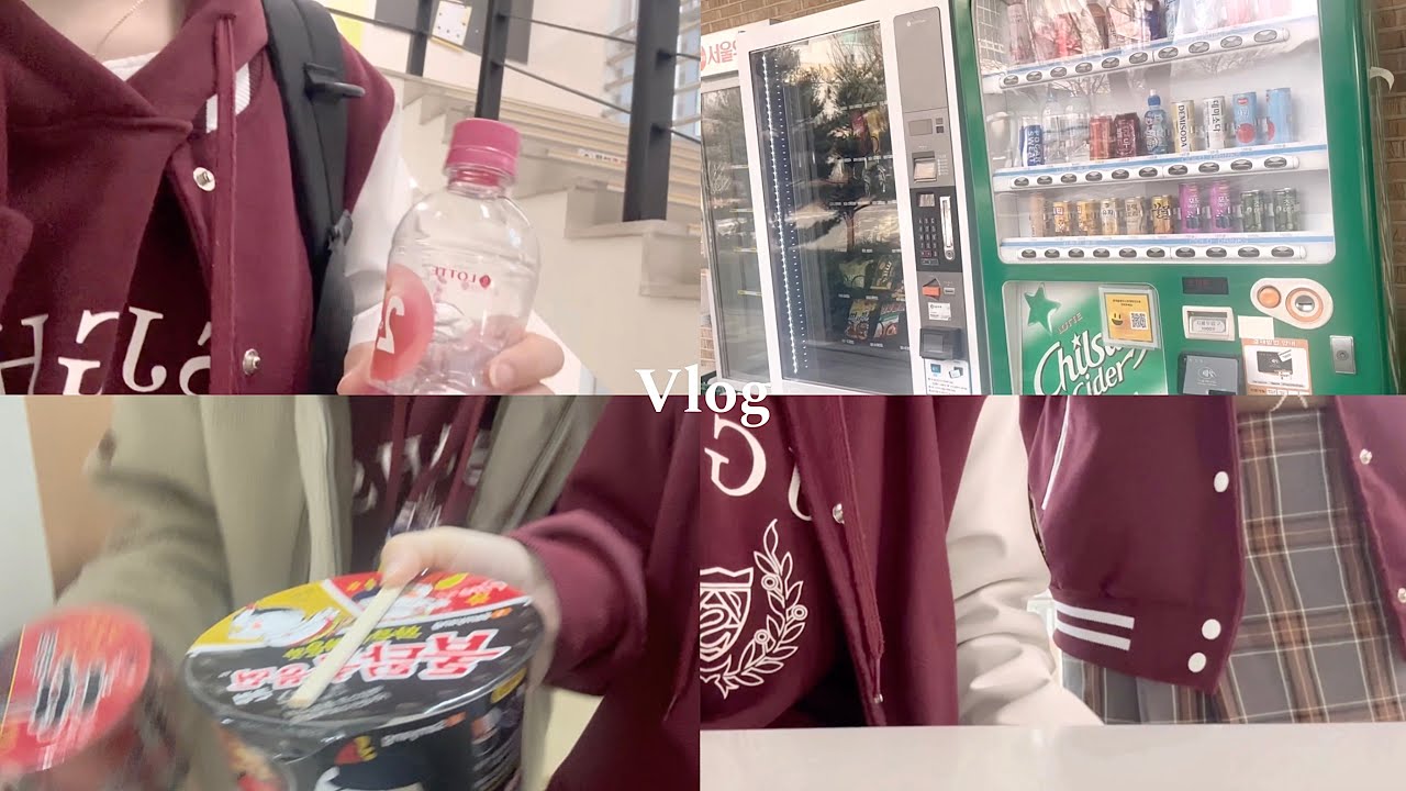 vlog | 기숙사입소 & 개학 브이로그 / 국제고생 학교브이로그 / 새학기 / 08