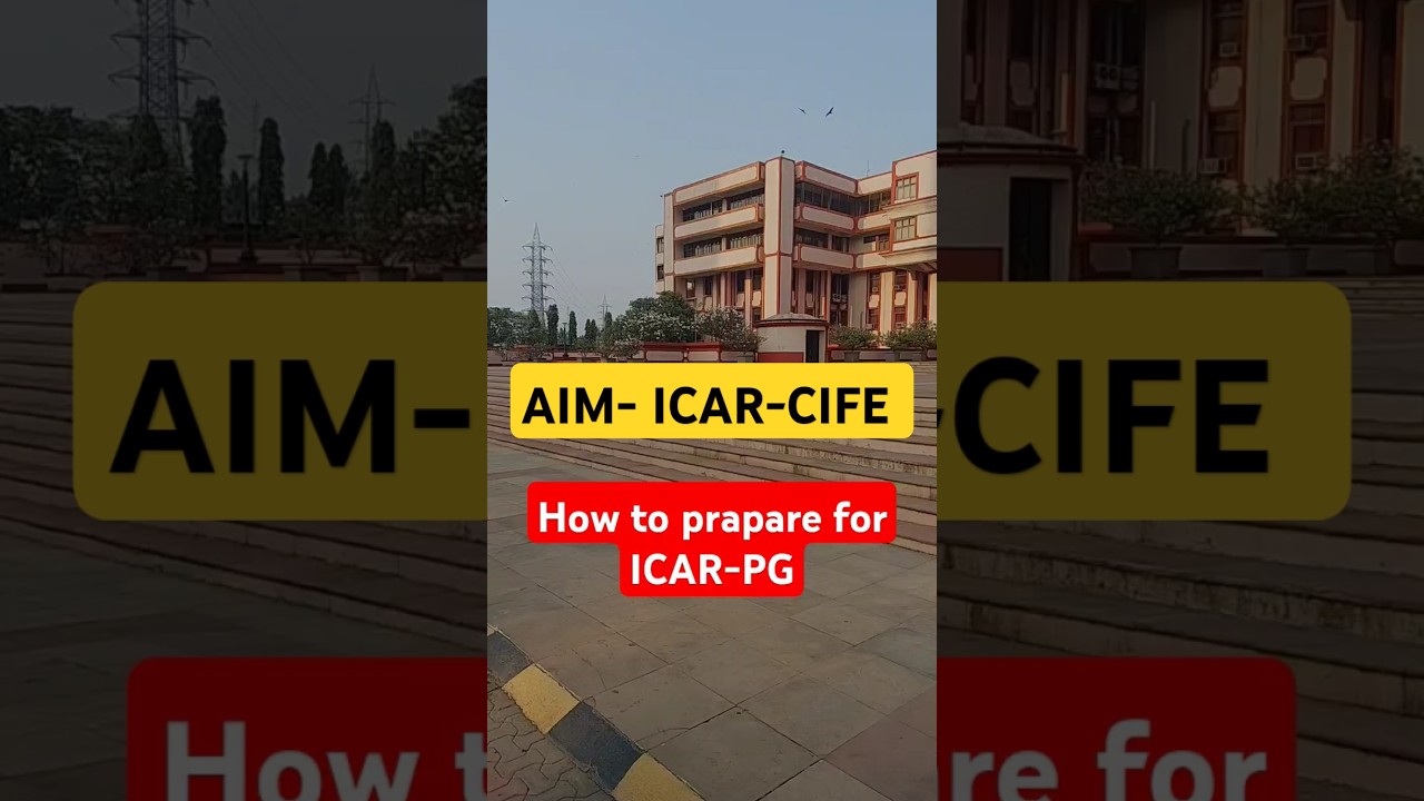 How to prepare For ICAR-PG exam  😍 🥳 