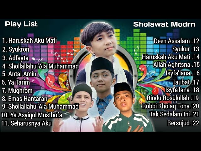 Album Kombinasi Sholawat Modrn || Alwalid Mz Hirzi Fakhrin Tengku Dibalee class=