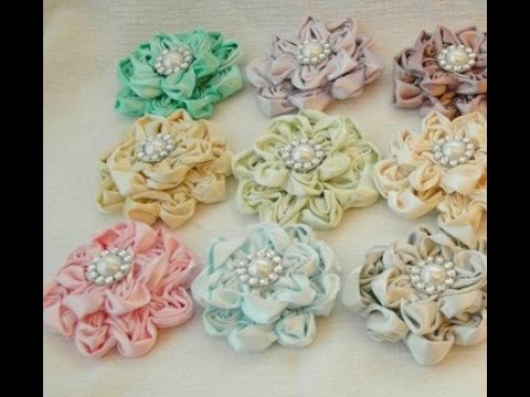 DIY:Easy to make Zig Zag Flower Tutorial by SaCrafters - YouTube