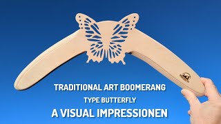 Traditional art #boomerang 🪃 Impression, Type butterfly 🦋 #diy