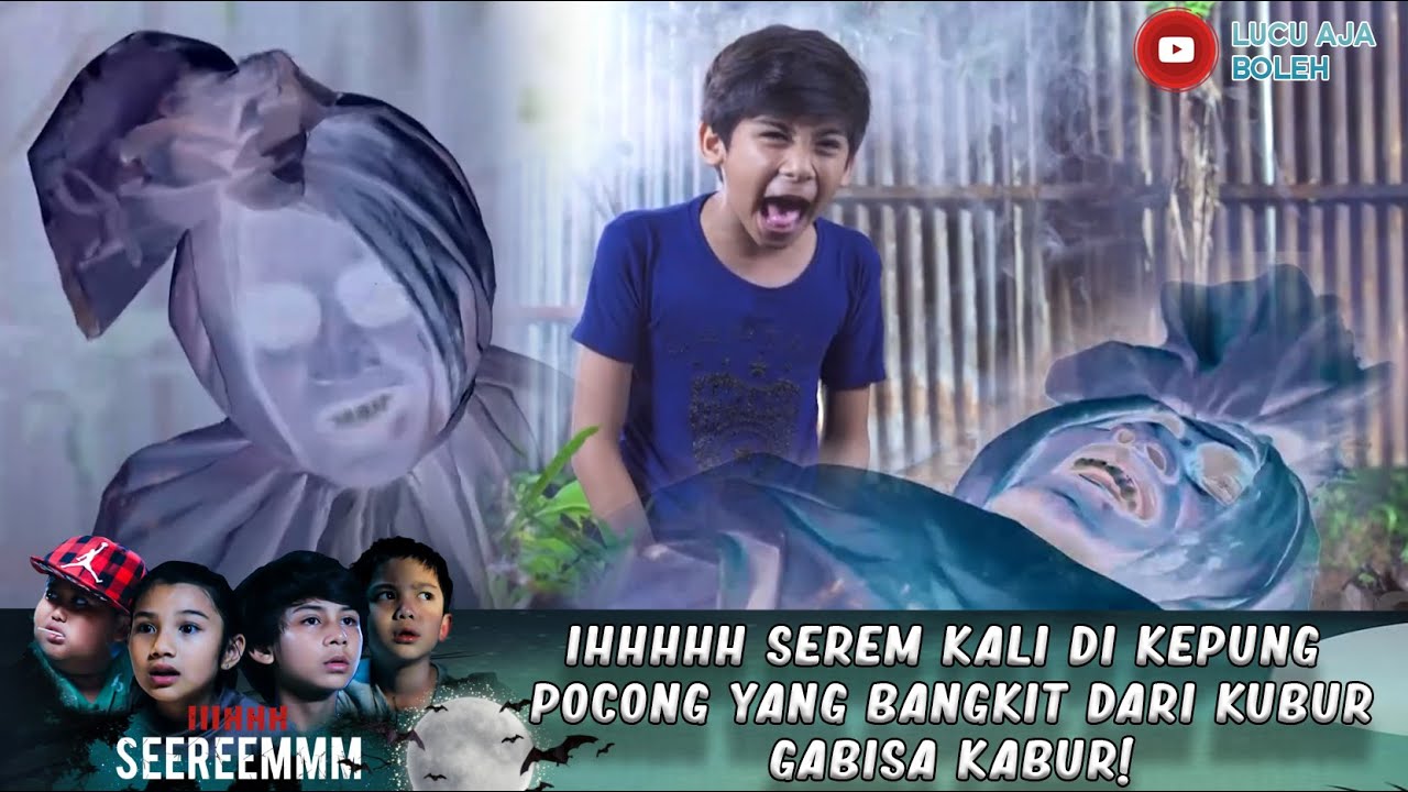 IHHHHH SEREM KALI DI KEPUNG POCONG YANG BANGKIT DARI KUBUR GABISA KABUR!- IH SEREM