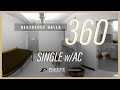 University Residences at Purdue 360 Room Tour of a Single w/AC at First Street Towers - Spring 2020