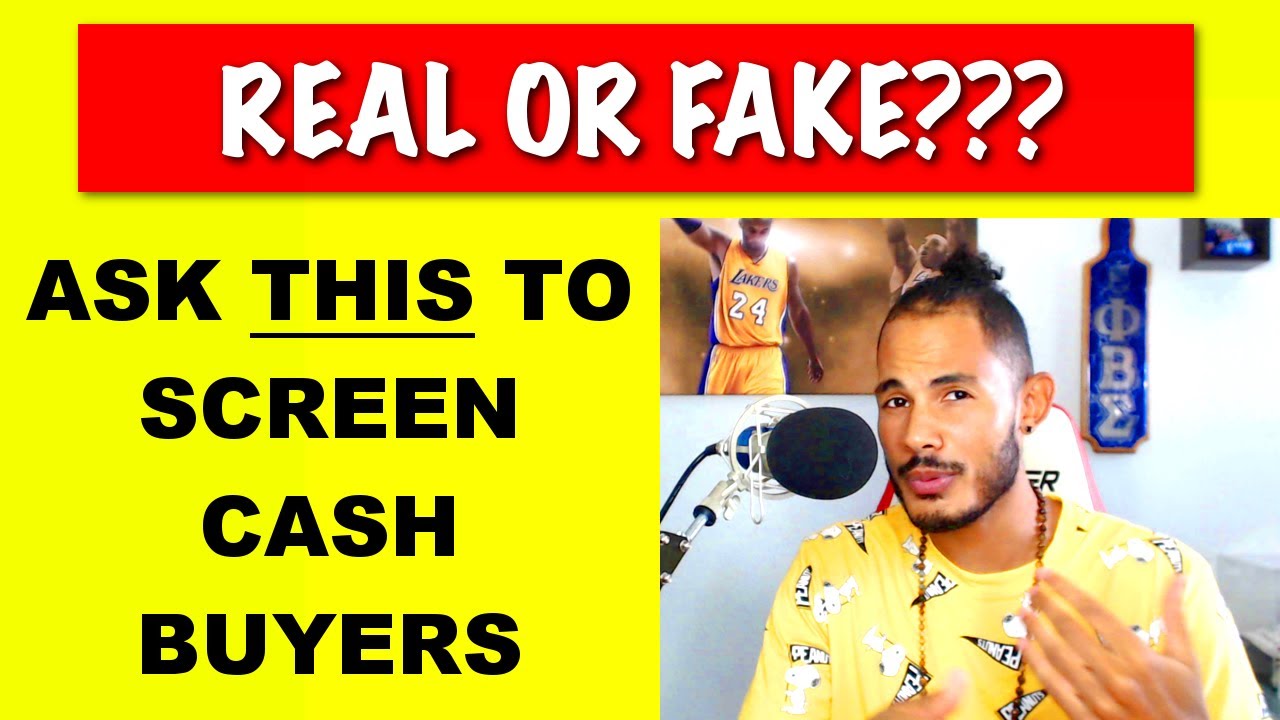 Wholesaling Real Estate - Ask THIS To Screen Cash Buyers