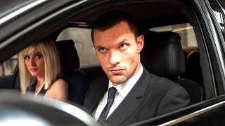 Frank Martin in an audi rescues his father and a blonde | The Transporter Refueled 2015