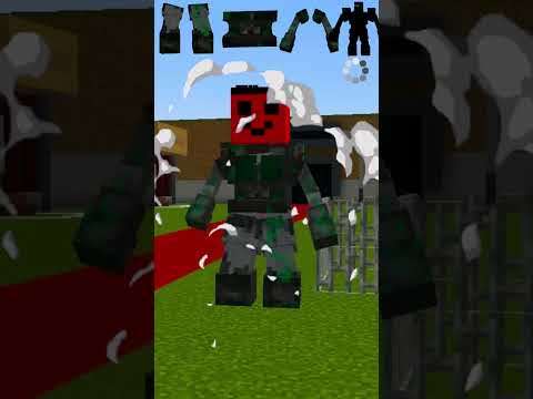 Minecraft'ta Adım Söylendiğinde Robota Dönüşüyorum !! #shorts