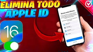 Cómo ELIMINAR APPLE ID en iPhone Si OLVIDASTE CUENTA/ METODO Más RAPIDO 2023