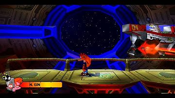 Walking Through Crash Bandicoot 2 Cortex Strikes Back part 31 N. Gin