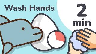 2 Minute Wash Hands Timer for Kids (Visual Countdown)