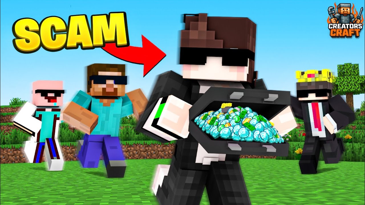 How I SCAMED Whole SMP For Diamonds!!