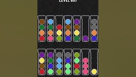 【Ball Sort Puzzle】Level.657