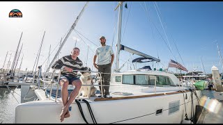 Veteran's Catamaran Tiny House - Fulltime Boat Life For Future Retirement