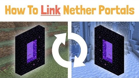 Fast Traveling! How To Link Nether Portals In Minecraft Java and Bedrock! Portal Linking Tutorial!