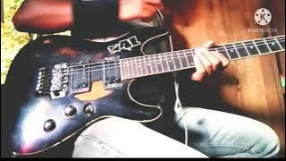 Cadas!!! Power metal - Topeng murka * rock guitar cover by zainal borneo