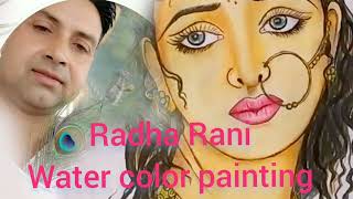 Painting Radha Rani Color Mixing & Shading