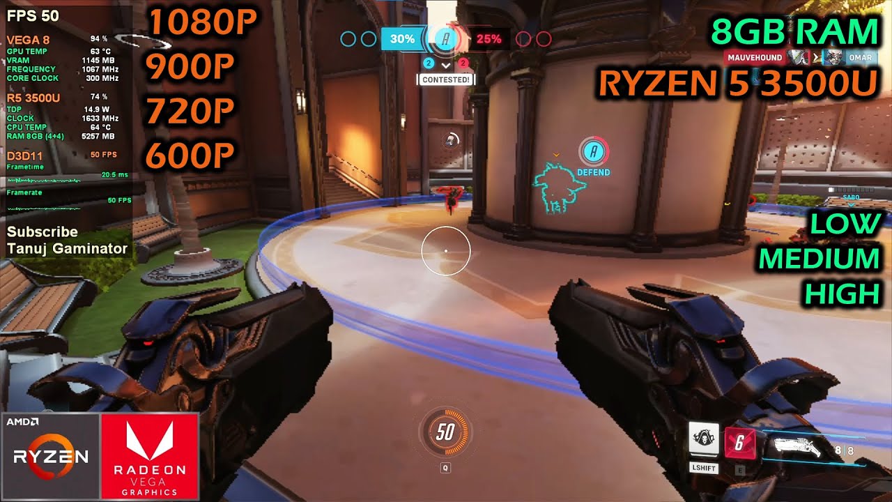 overwatch-2-ryzen-5-3500u-8gb-ram-vega-8-benchmark-youtube