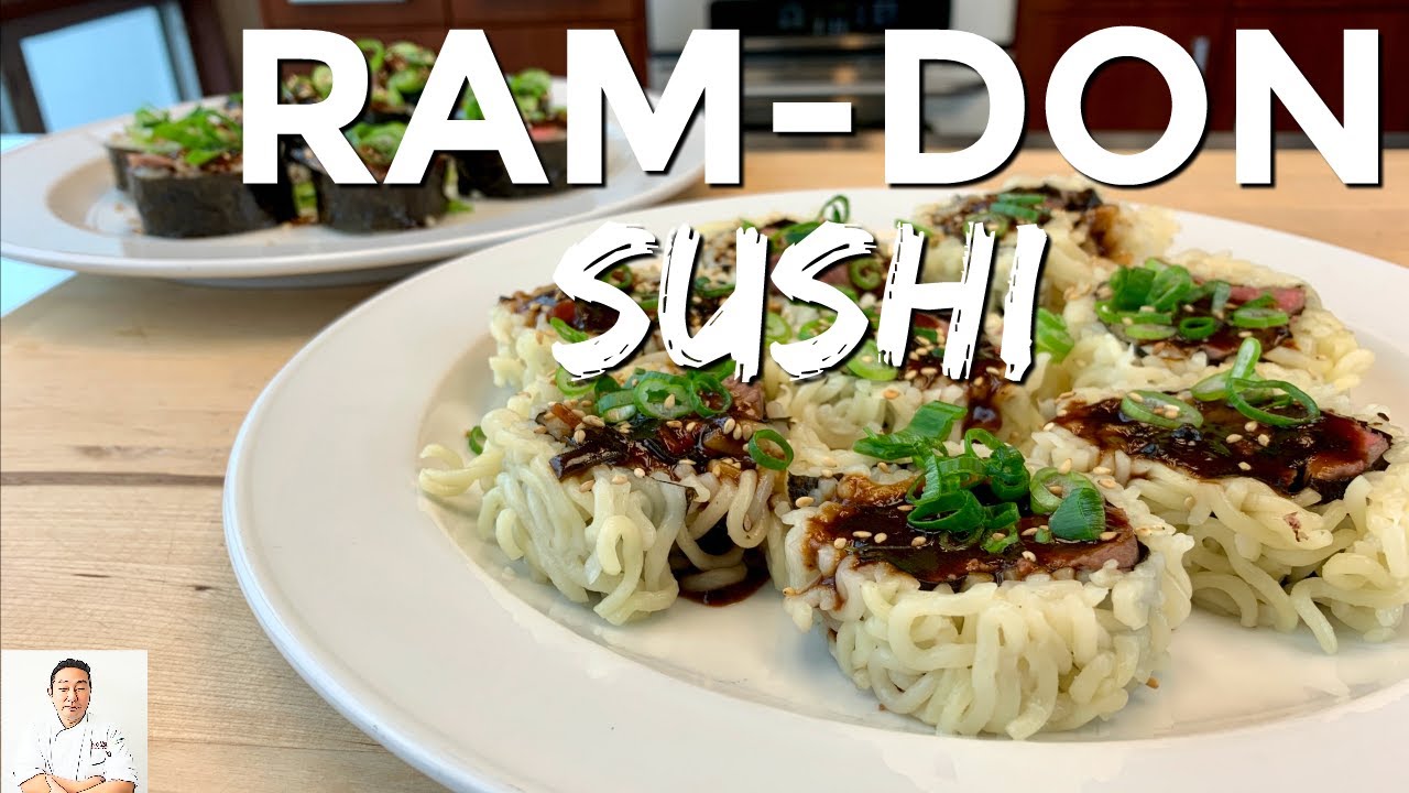 Ram-Don Sushi Roll (Parasite Movie) | Hiroyuki Terada - Diaries of a Master Sushi Chef