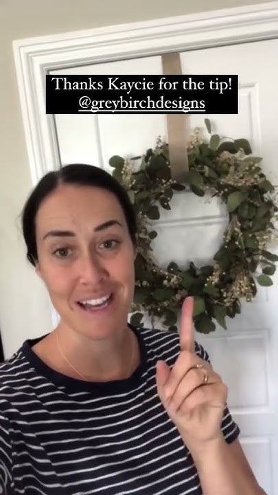 Quick Hack On How To Hang A Wreath On Any Door I Learned This From quick-hack-on-how-to-hang-a-wreath-on-any-door-i-learned-this-from