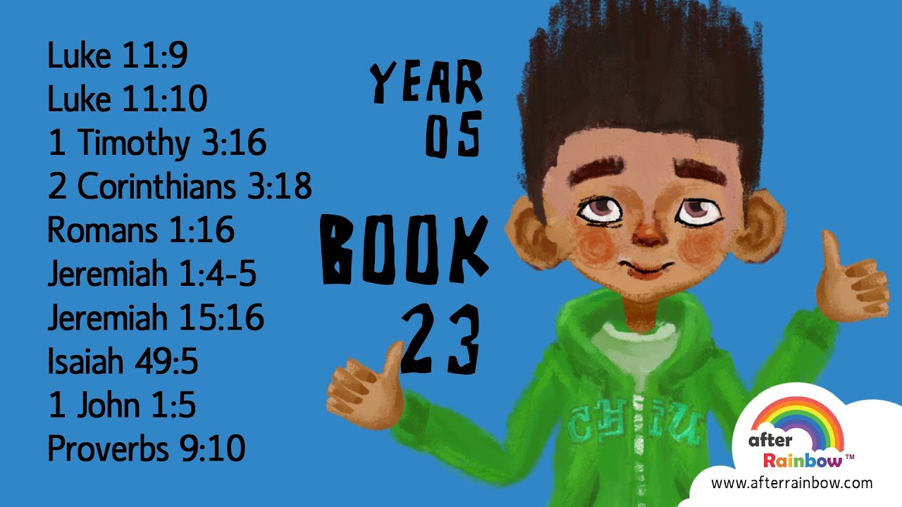 🟡 Back to WORD ★ Book 23 ★ Bible Verse | Memory Verse